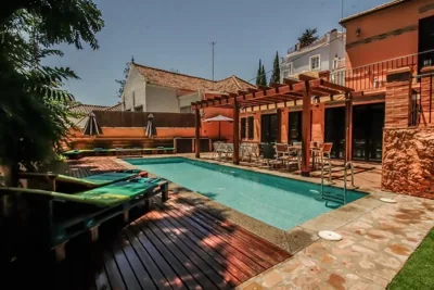 Villa Regionalista principios Siglo XX 1919 -Pedregalejo-Baños del Carmen-A UNOS METROS DEL MAR!!! PISCINA CLIMATIZADA BAJO PETICION — foto 11