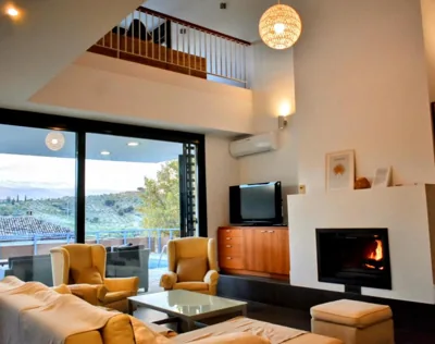 Villa Sierra, chimenea y barbacoa — 照片 6