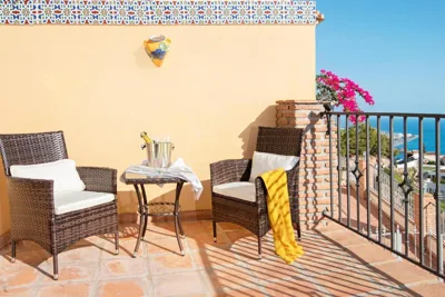 Villa Sol y Mar with heated pool and jacuzzi — Foto 12