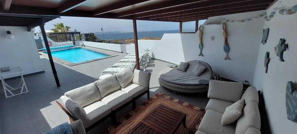 Villa — Villa Sunset Paradise with panoramic sea view, first line, sunsets