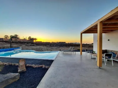 Villa Tabaiba en Lajares con Piscina — foto 6