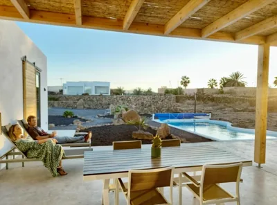 Villa Tabaiba en Lajares con Piscina — foto 8