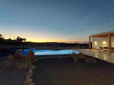 Villa Tabaiba en Lajares con Piscina — foto 10