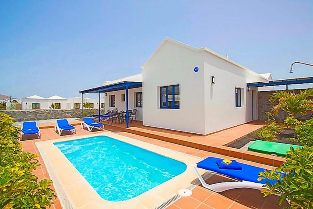 Villa mit 3 Schlafzimmern und privatem Pool — Villa Tamia & Atlántico Marina Rubicón