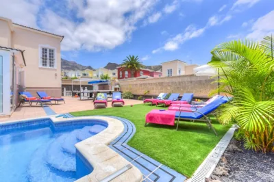 Villa Teide Sol con piscina climatizada, Playa Fañabe, Costa Adeje — foto 7