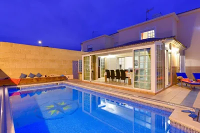 Villa Teide Sol con piscina climatizada, Playa Fañabe, Costa Adeje — foto 9