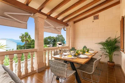 Villa Teix de Bonaire para 10, jardines y vista mar — foto 2