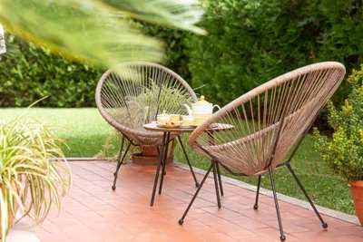 Villa Teix de Bonaire para 10, jardines y vista mar — foto 10