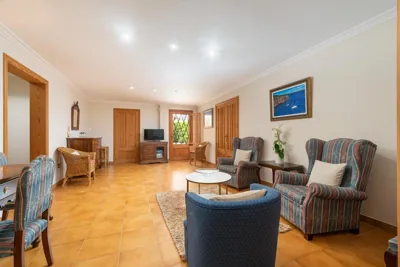 Villa Teix de Bonaire para 10, jardines y vista mar — foto 11