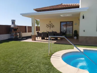 Villa Thais, private heated pool, ideal for your holidays in Caleta de Fuste — 写真 4