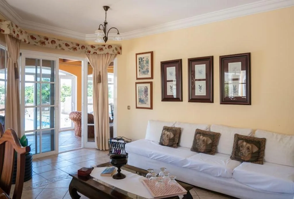 Villa Vergel with Large Private Pool Jacuzzi BBQ in frontline Caleta de Fuste Golf by Amazzzing Travel