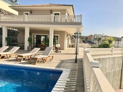Villa Vista Bella Costa Adeje in ruhiger Villengegend mit Meerblick — 照片 3