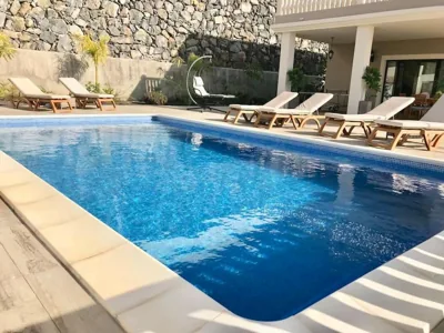 Villa Vista Bella Costa Adeje in ruhiger Villengegend mit Meerblick — 照片 9