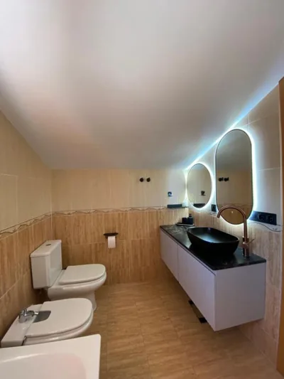 Villa with heated private pool, sea view& turkish sauna — 照片 3
