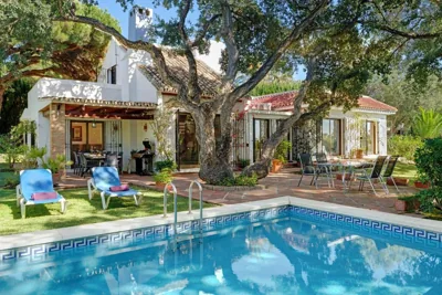 Villa with private pool and garden in Marbella — Foto 4