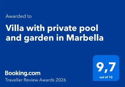 Villa with private pool and garden in Marbella — Foto 10