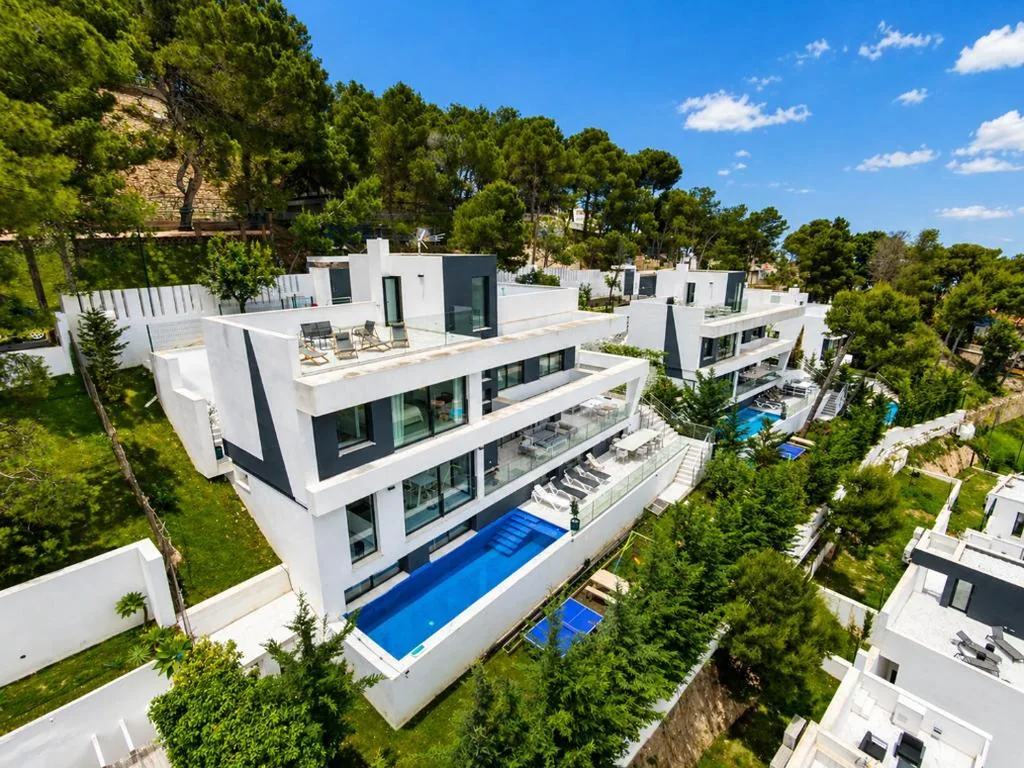 Villa con vista sul mare — Villas Pinares - Sea,City,Mountain Views, Gym SaltPool BBQ - Beach 2km, City 5km