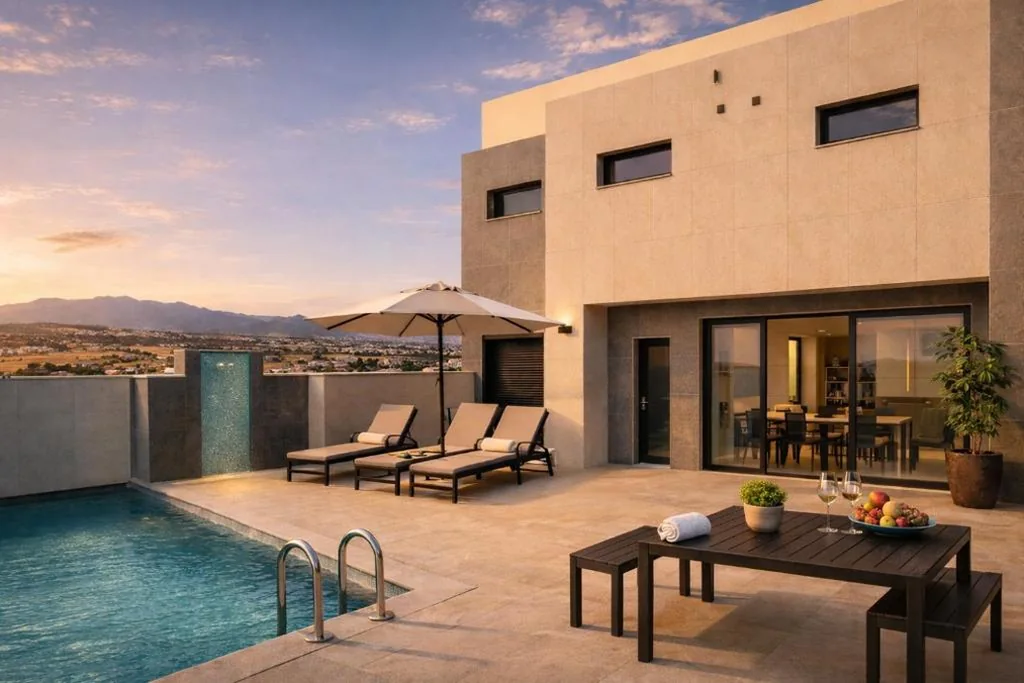 Villa — VillasRoyale Rex - no steps, easy access, heated pool & BBQ
