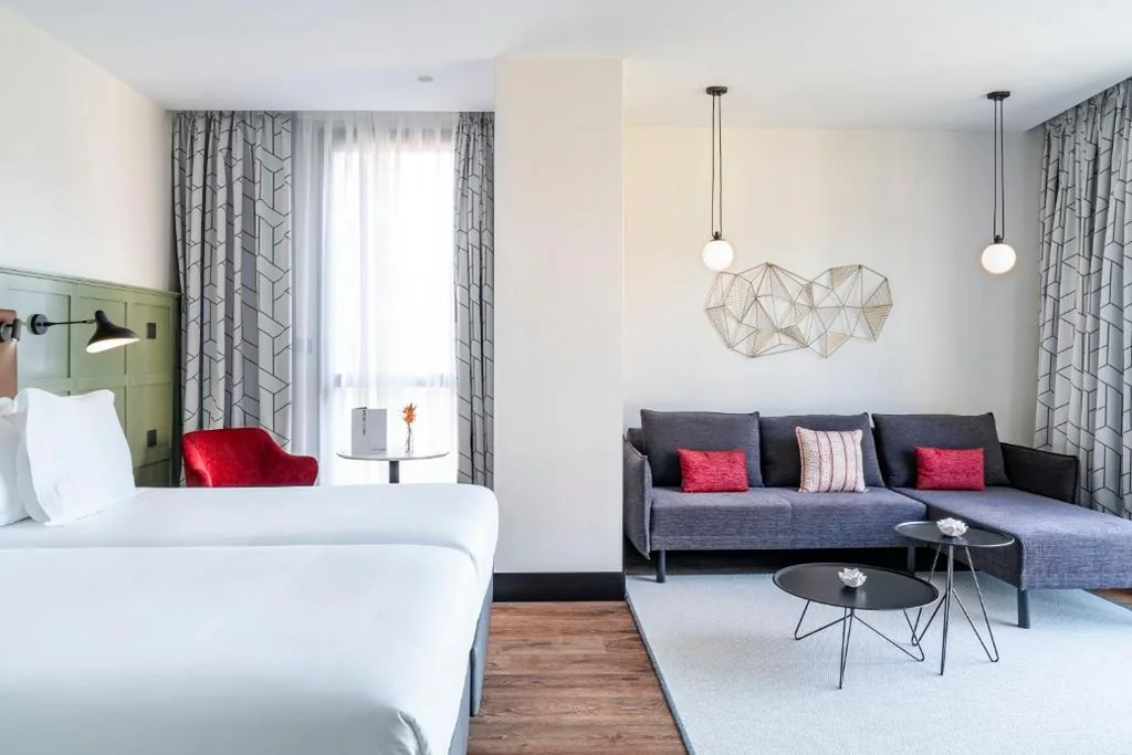 Junior suite met uitzicht op het Guggenheim — Vincci Consulado de Bilbao