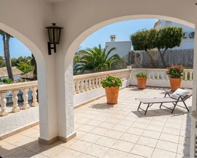Vista Portet, sleeps 10, Private Pool, Sea Views, Squash, 1 km from El Portet beach — foto 8