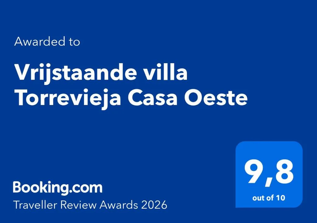 Vrijstaande villa Torrevieja Casa Oeste