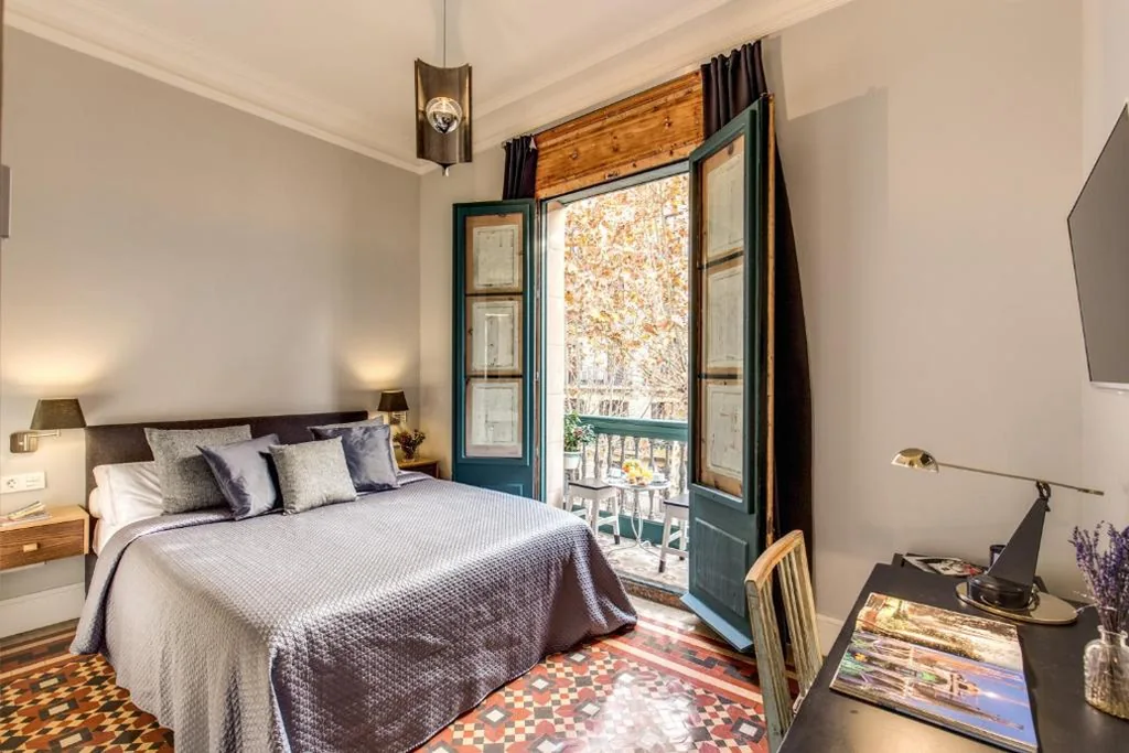 Double Room with Balcony — We Boutique Hotel Barcelona