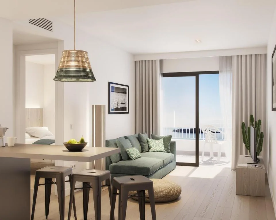 Appartement de deux chambres avec vue sur la mer — White Apartments - Adults Only