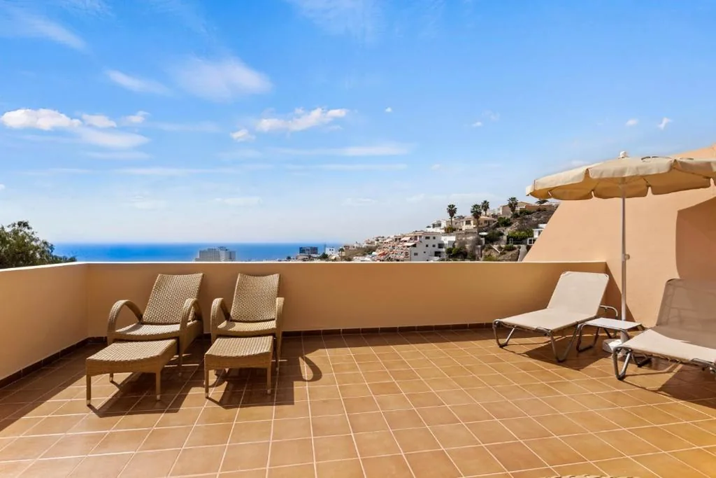 Apartment mit 1 Schlafzimmer und Meerblick — Wyndham Residences Costa Adeje