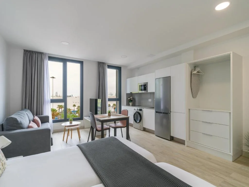 Studio-appartement met uitzicht op de haven — Yan Building By CanariasGetaway