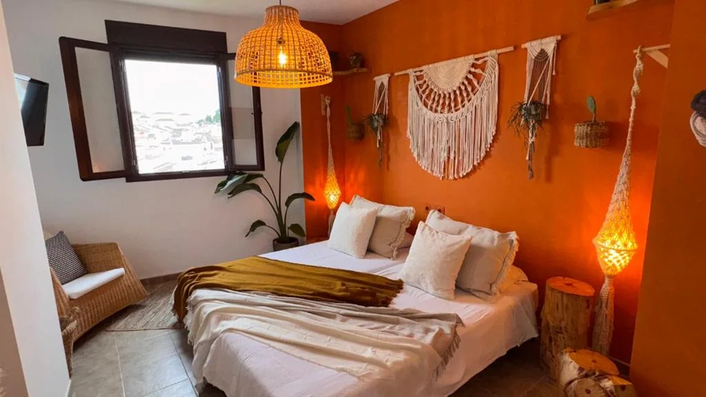 景观双人间（1张或2张床） — Yanes Bed And Breakfast Ronda