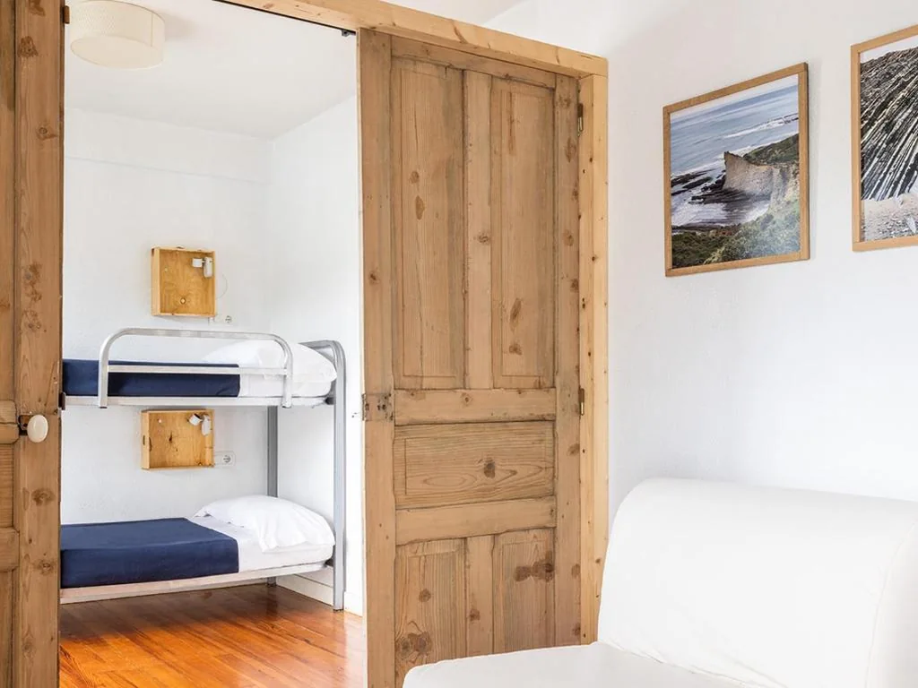 Bed in 4-Bed Shared Room — Zarautz Hostel