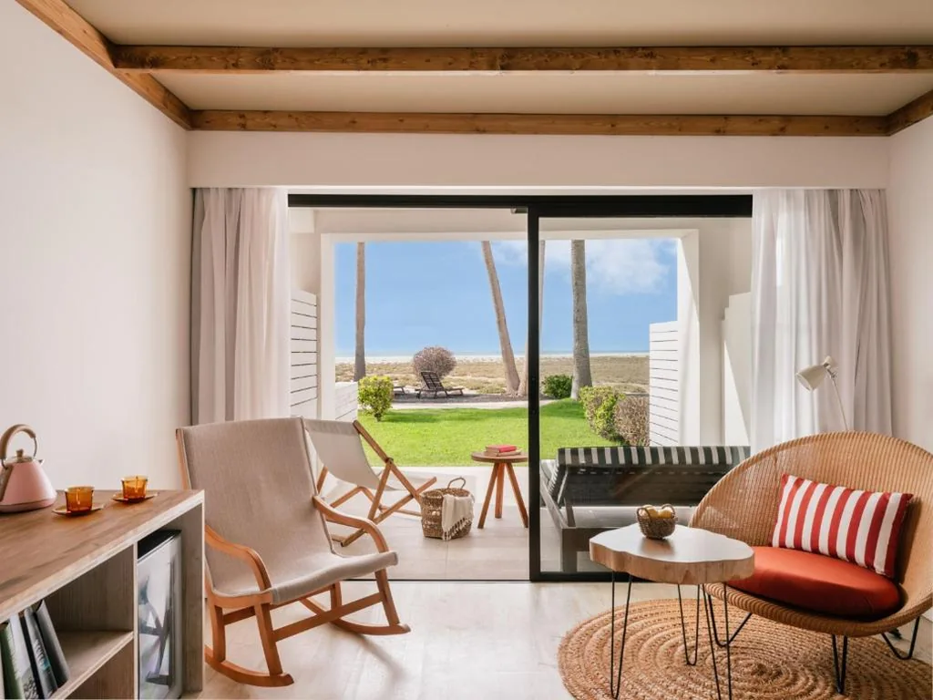 Suite Junior Zel con vistas al mar y jardín — Zel Fuerteventura - Adults Only